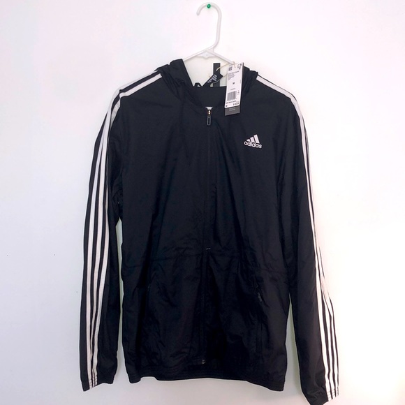 ADIDAS ESSENTIALS 3-STRIPES WIND JACKET - Picture 3 of 5